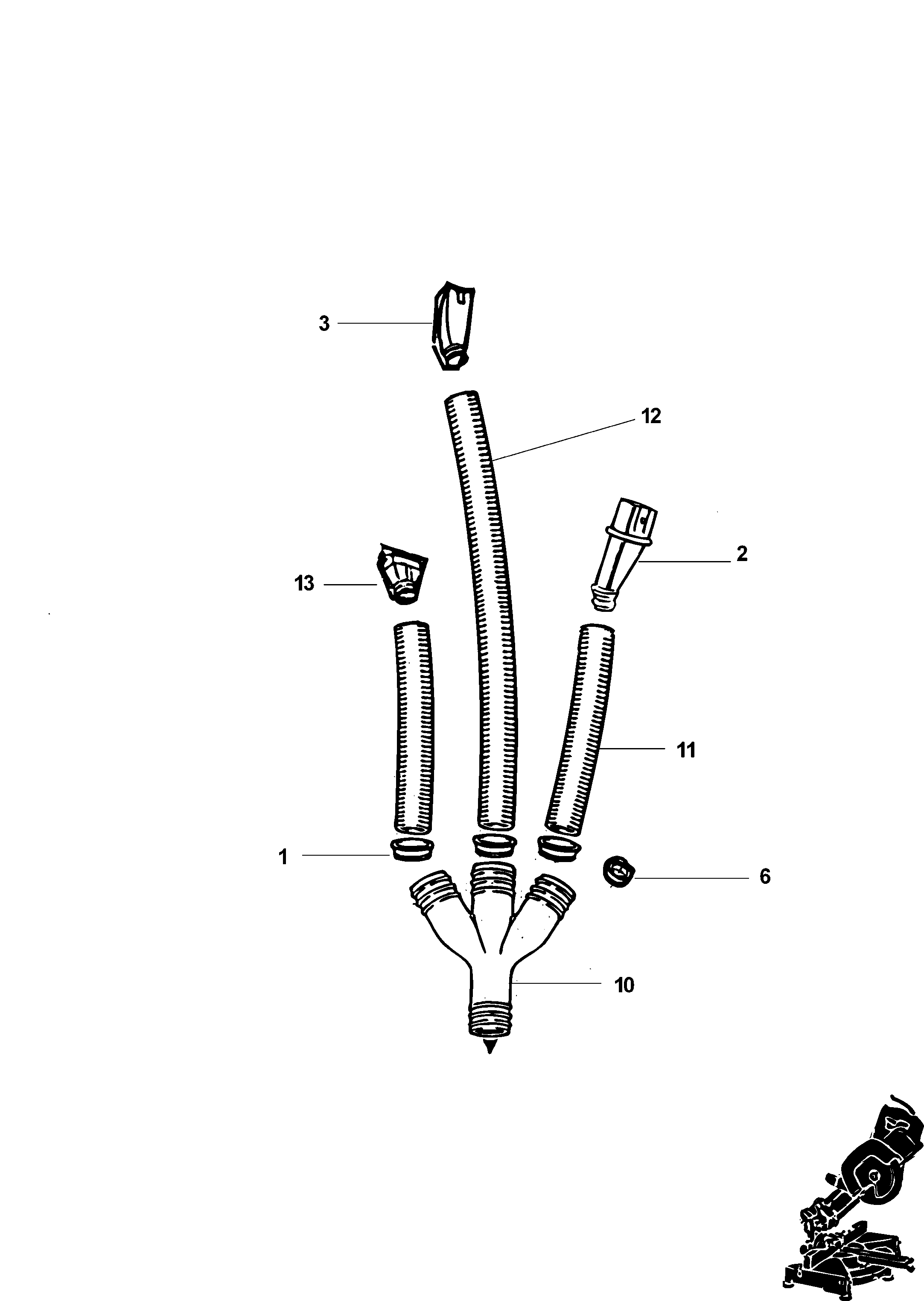 KIT DE EXTRACTIE DE PRAF DEWALT DE7778 Type 1