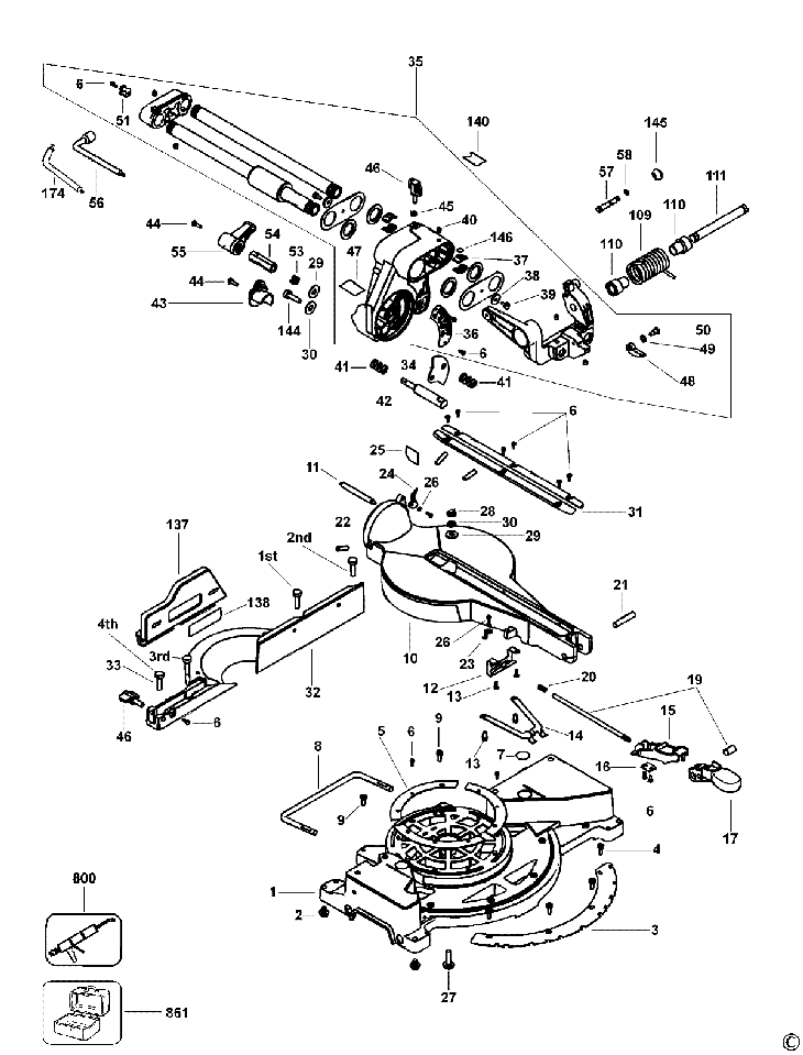DW017   MITRE SAW  Type 1