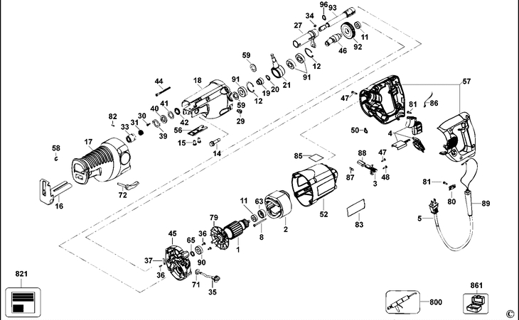DW311  CUT SAW  Type 1