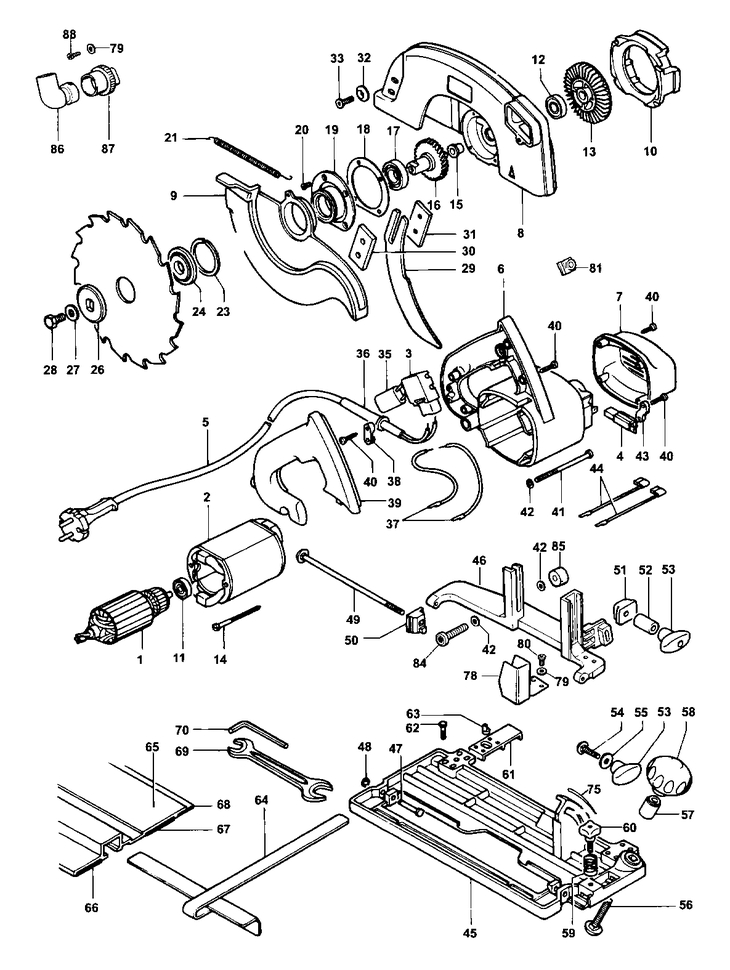 DW365   CIRCULAR SAW  Type 4