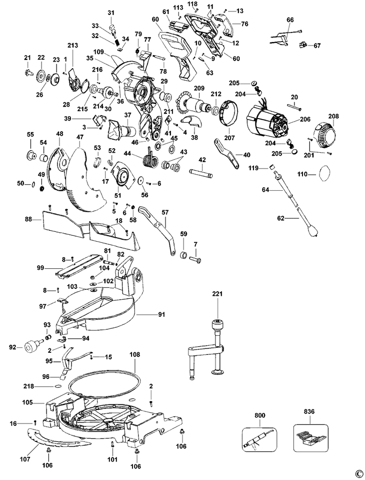 DW702  MITRE SAW  Type 2