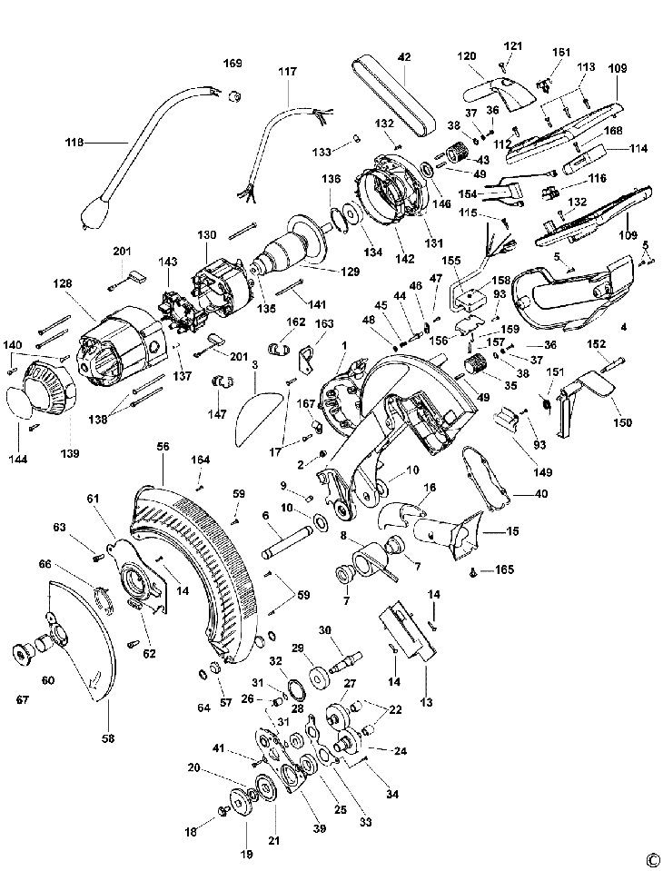 DW706E   MITRE SAW  Type 1