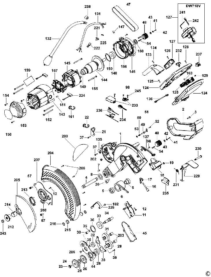 DW718  MITRE SAW  Type 2