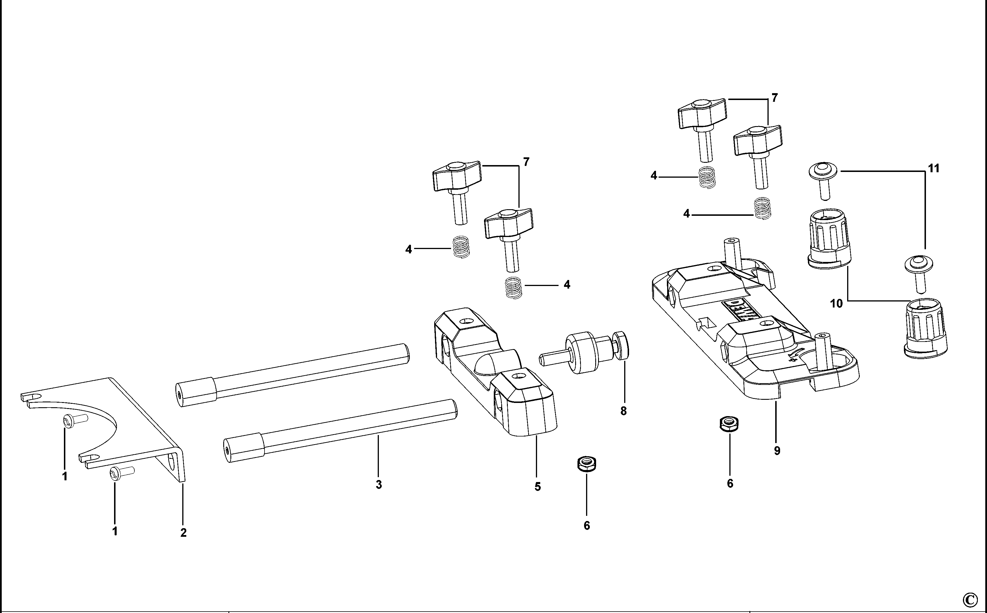 ATASAMENT PENTRU PRELUCRAREA LEMNULUI DEWALT DWS5031 Type 12
