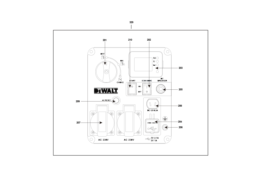 INVERTOR DEWALT DXGNI35E Type 1