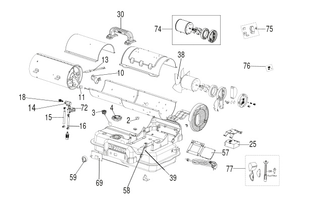 INCALZITOR DEWALT DXKH080E Type 1