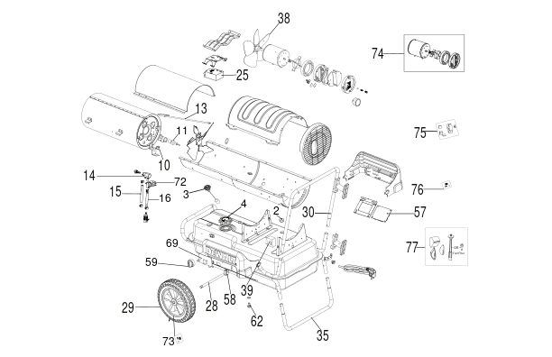 INCALZITOR DEWALT DXKH180E Type 1