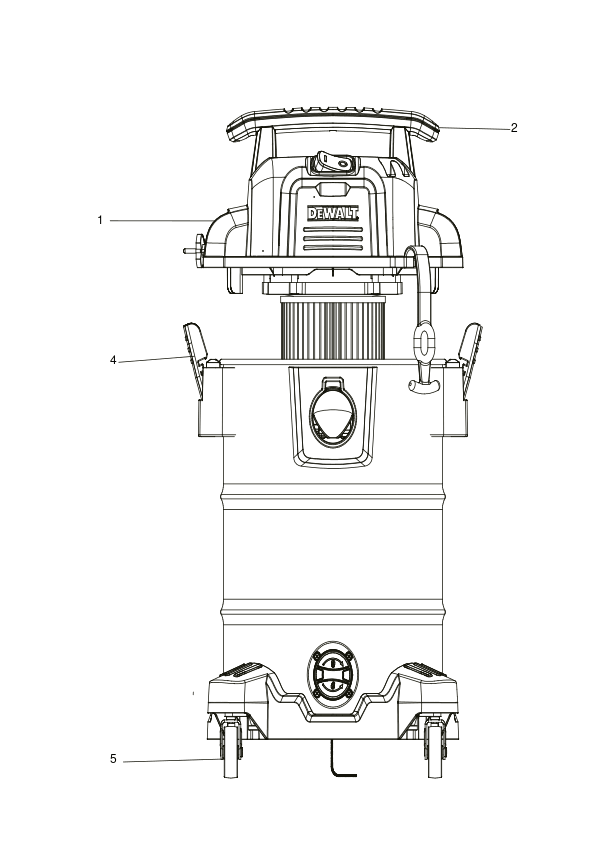 ASPIRATOR DEWALT DXV30SAPTAPRO Type 1