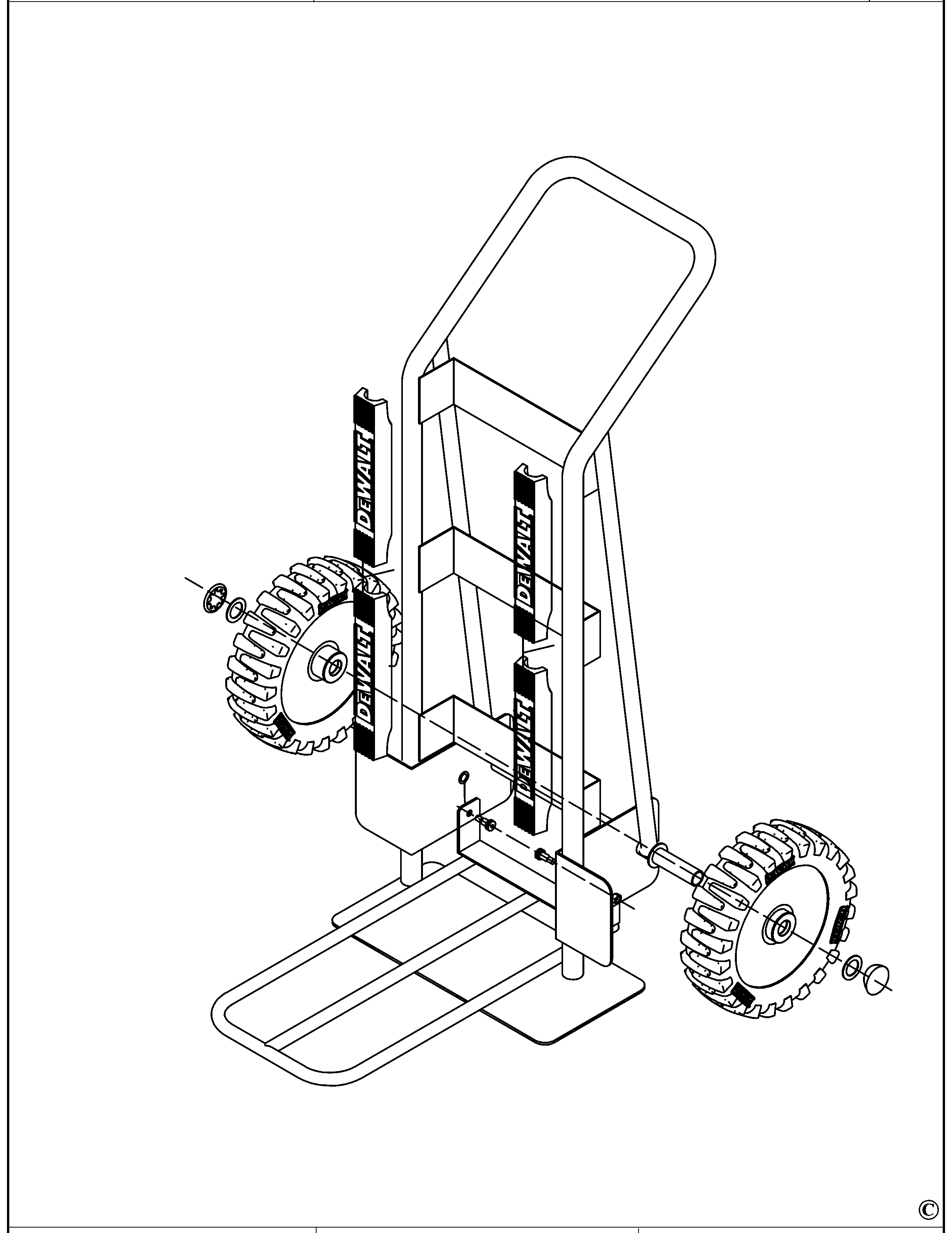CAMION DEWALT DXVT-100KIT Type 1