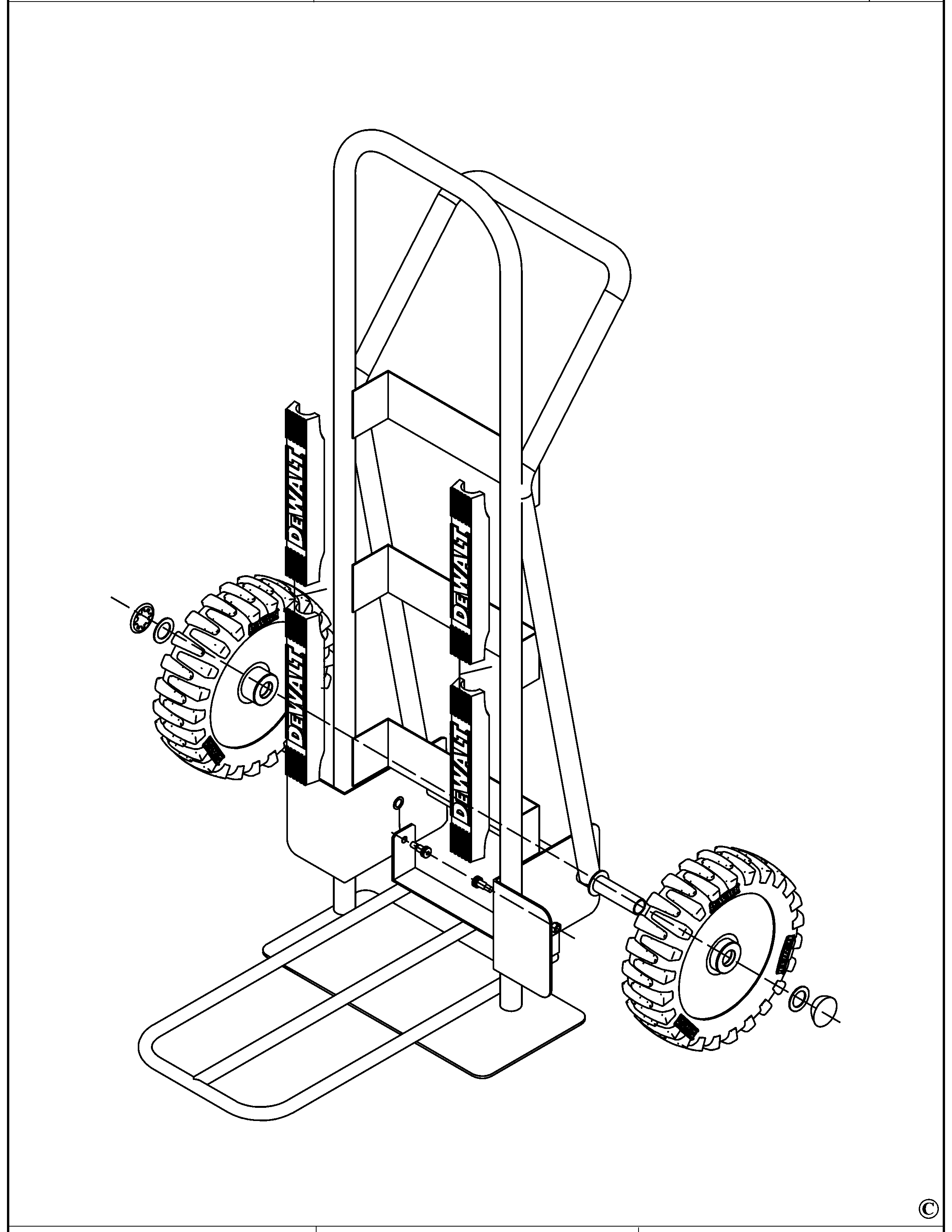 CAMION DEWALT DXWT-101KIT Type 1