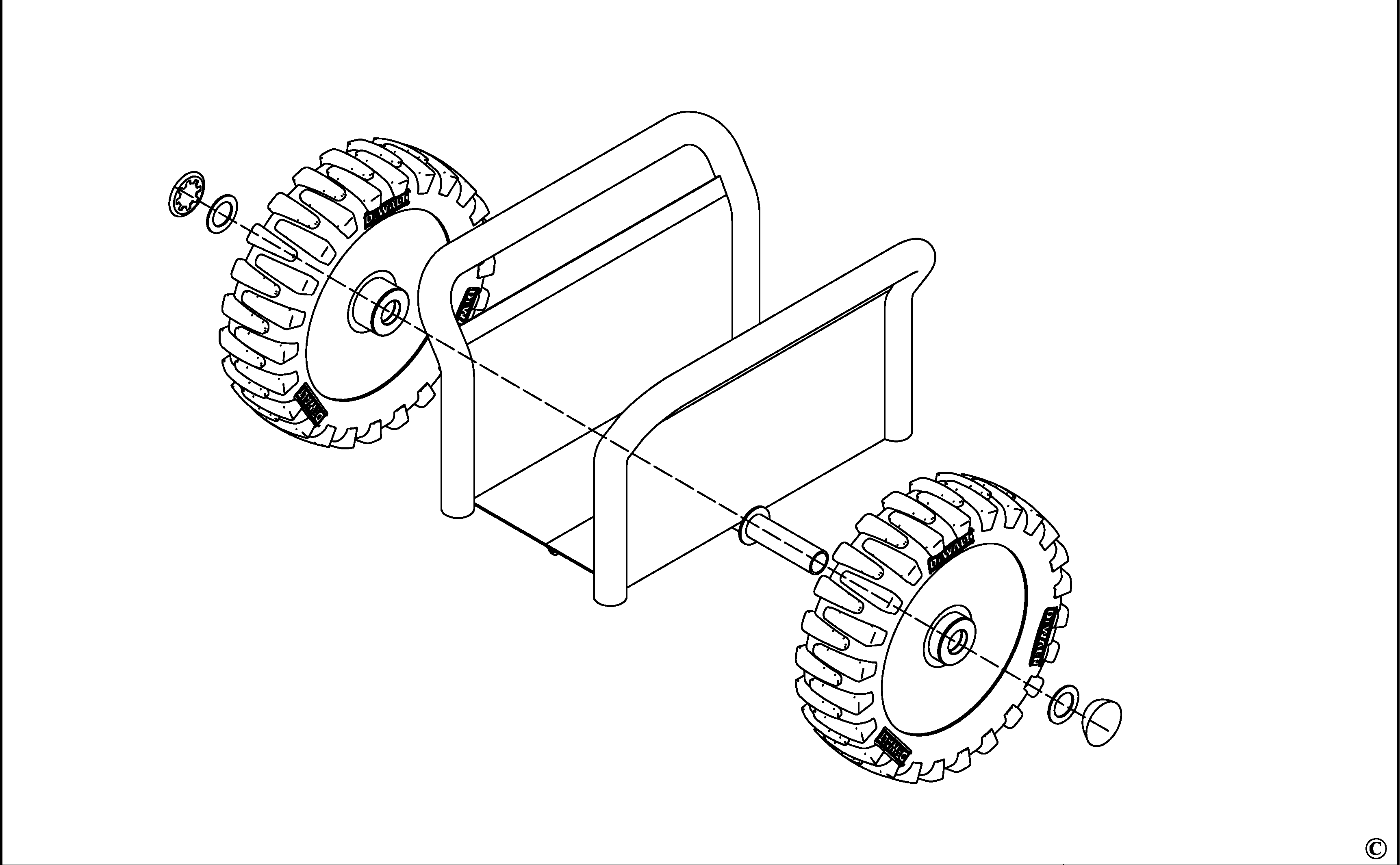 CAMION DEWALT DXWT-201 Type 1