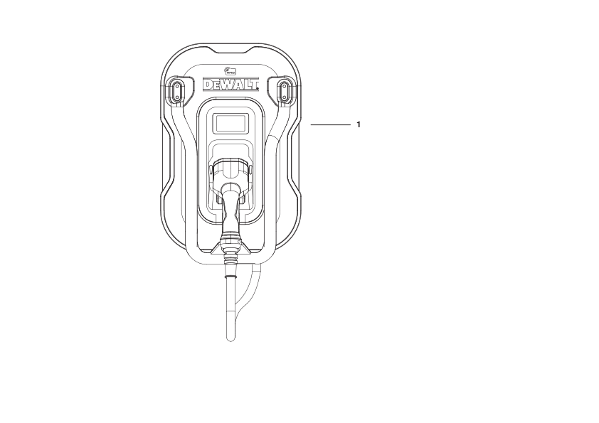 STATIE DE INCARCARE DEWALT EV200D-32W-22CB Type 1