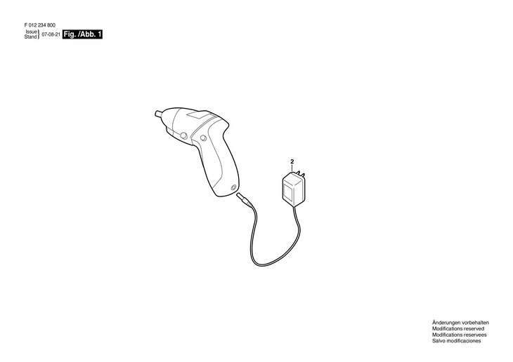 MASINA DE INSURUBAT/GAURIT CU ACUMULATOR  (F012234800)  2348 / 4.8 V /USA