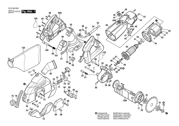 .  (F012360000)  3600 / 0 V /USA