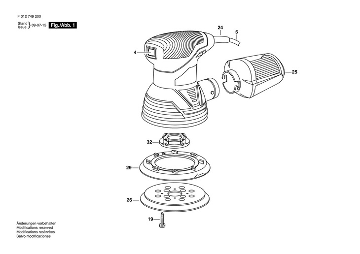 .  (F012749200)  7492 / 120 V /USA