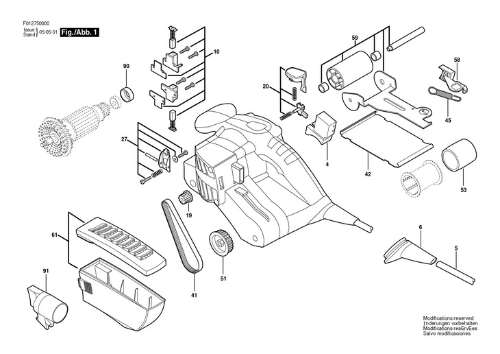 .  (F012750000)  7500 / 120 V /USA