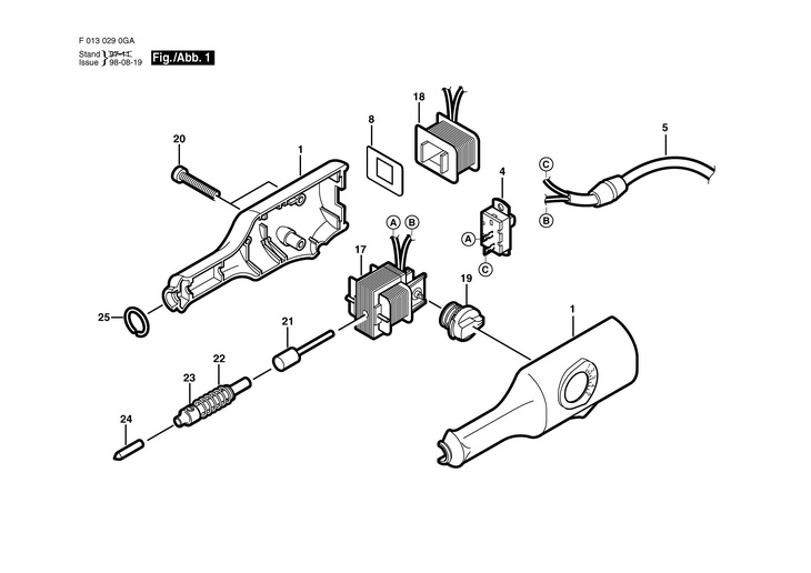 FREZA DE GRAVAT  (F0130290GA)  290 / 120 V /USA