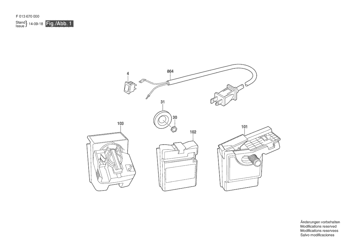 SUPORT DE SLEFUIT 6700-01 120 V US