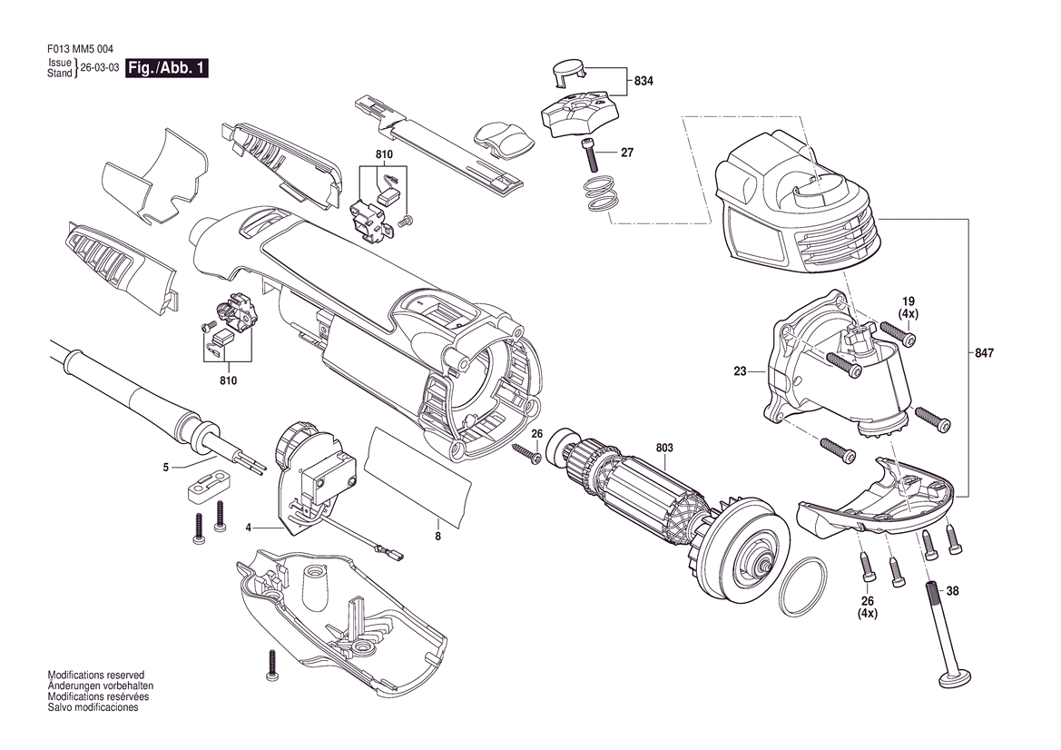 UNEALTA MULTIFUNCTIONALA MM50 115 V ----