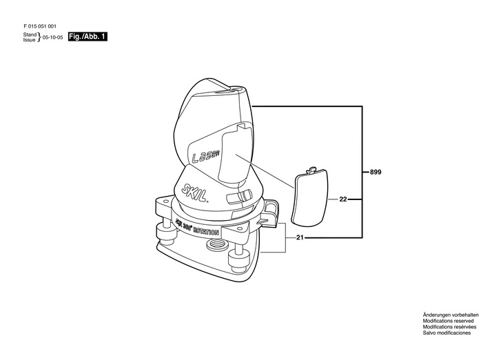 SLEFUITOR CU EXCENTRIC  (F015051001)  0510 / 0 V /