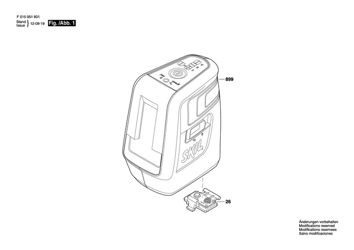 NIVELA CU LASER  (F015051601)  LL0516 / 230 V /EU