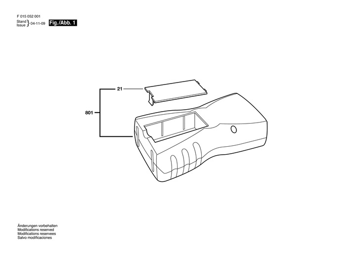 Laser  (F015052001)  520 / 0 V /EU