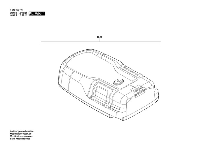 DETECTOR UNIVERSAL  (F015055101)  DT0551 / 0 V /