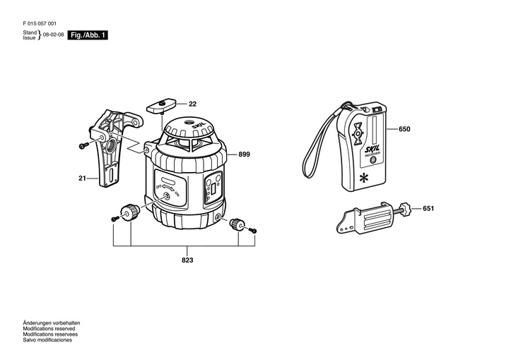 Laser  (F015057001)  0570 / 0 V /EU