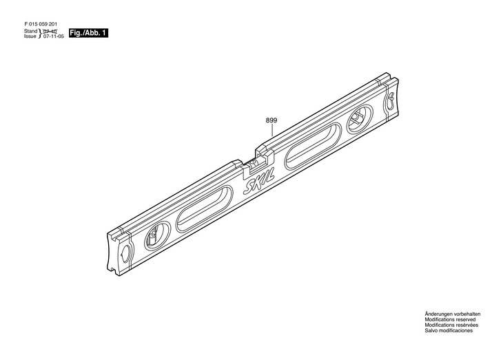 NIVELA CU BULA  (F015059201)  0592 / 0 V /EU