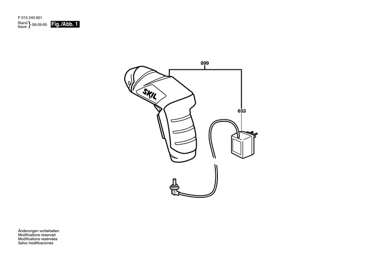 SURUBELNITA CU ACUMULATOR  (F015243601)  2436 / 3.6 V /EU