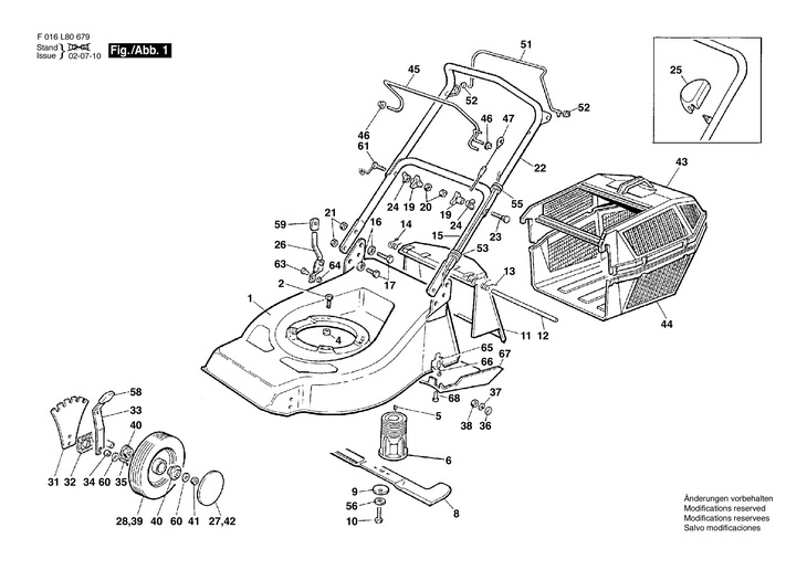 MASINA DE TUNS GAZONUL  (F016L80679)  TROJAN 18S / 230 V /GB