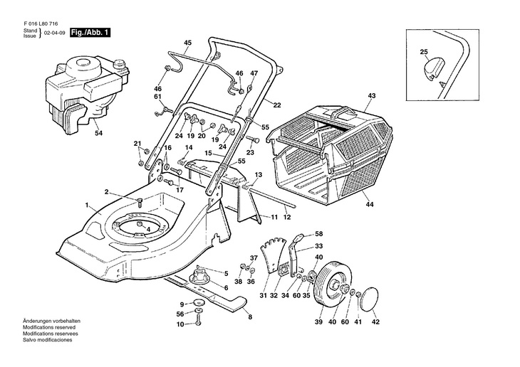 MASINA DE TUNS GAZONUL  (F016L80716)  TROJAN 16 / 0 V /GB