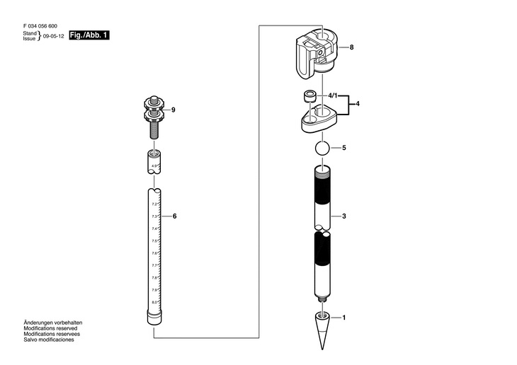 .  (F034056600)  4508MA / 0 V /USA