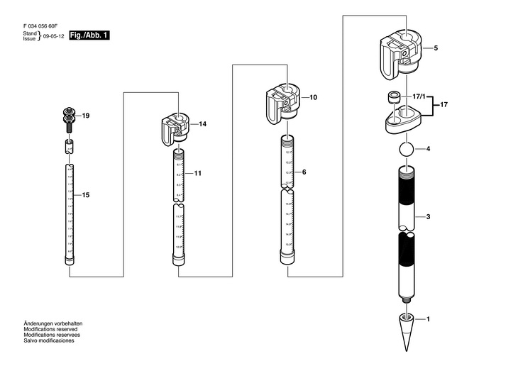 Stativ  (F03405660F)  4515TMA / 0 V /USA