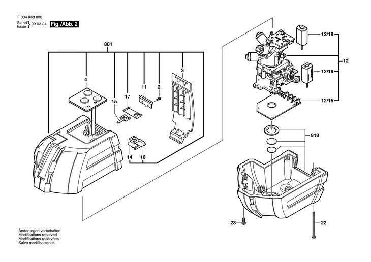 NIVELA CU LASER  (F034K63800)  XLP34 / 0 V /USA