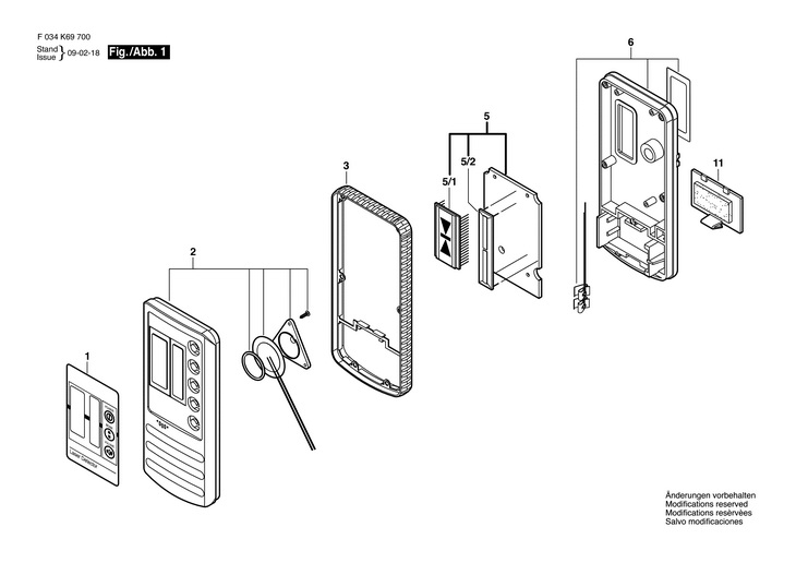 RECEPTOR DE LUMINA 
 (F034K69700)  LLD2 / 0 V /USA