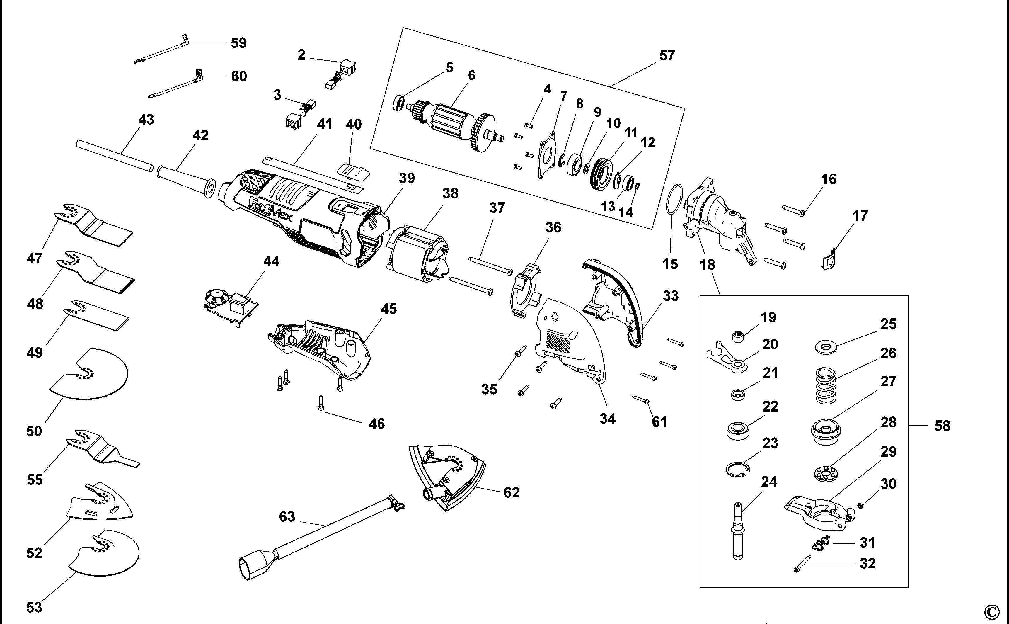 INSTRUMENT DE OSCILATIE STANLEY FME600 Type 1