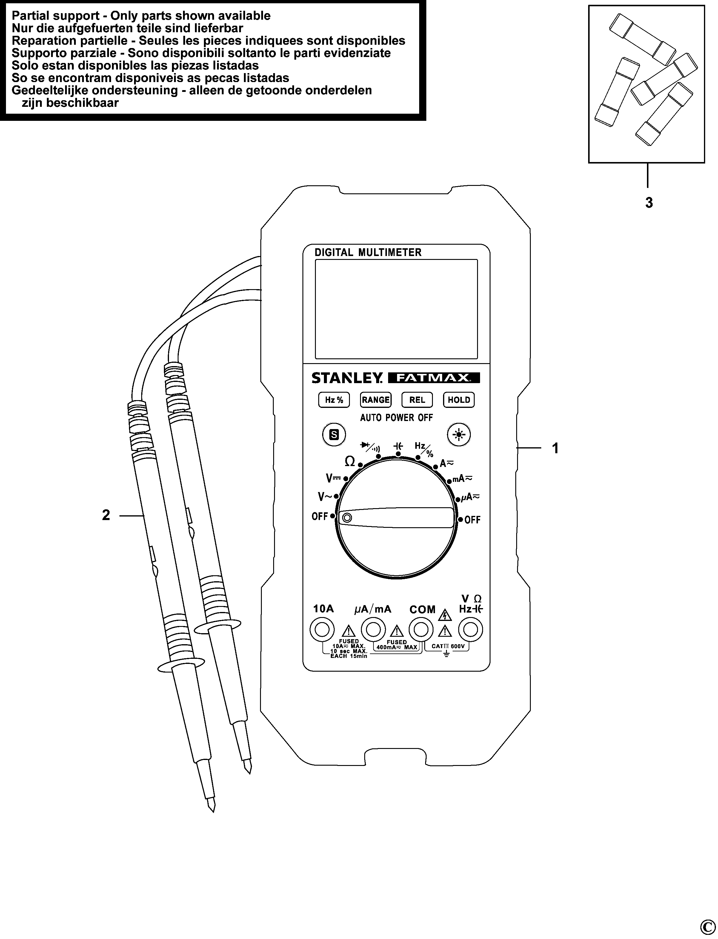 MULTIMETRU STANLEY FMHT0-77419 Type 1