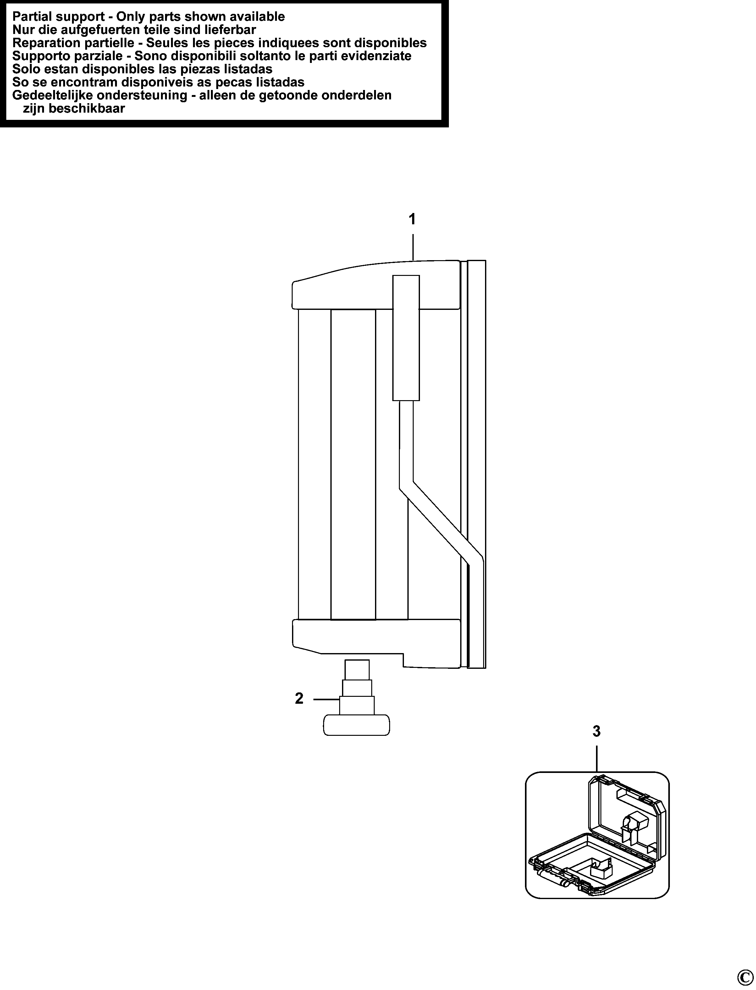 RECEPTOR DE CONTROL MASINA STANLEY FMHT1-77359 Type 1