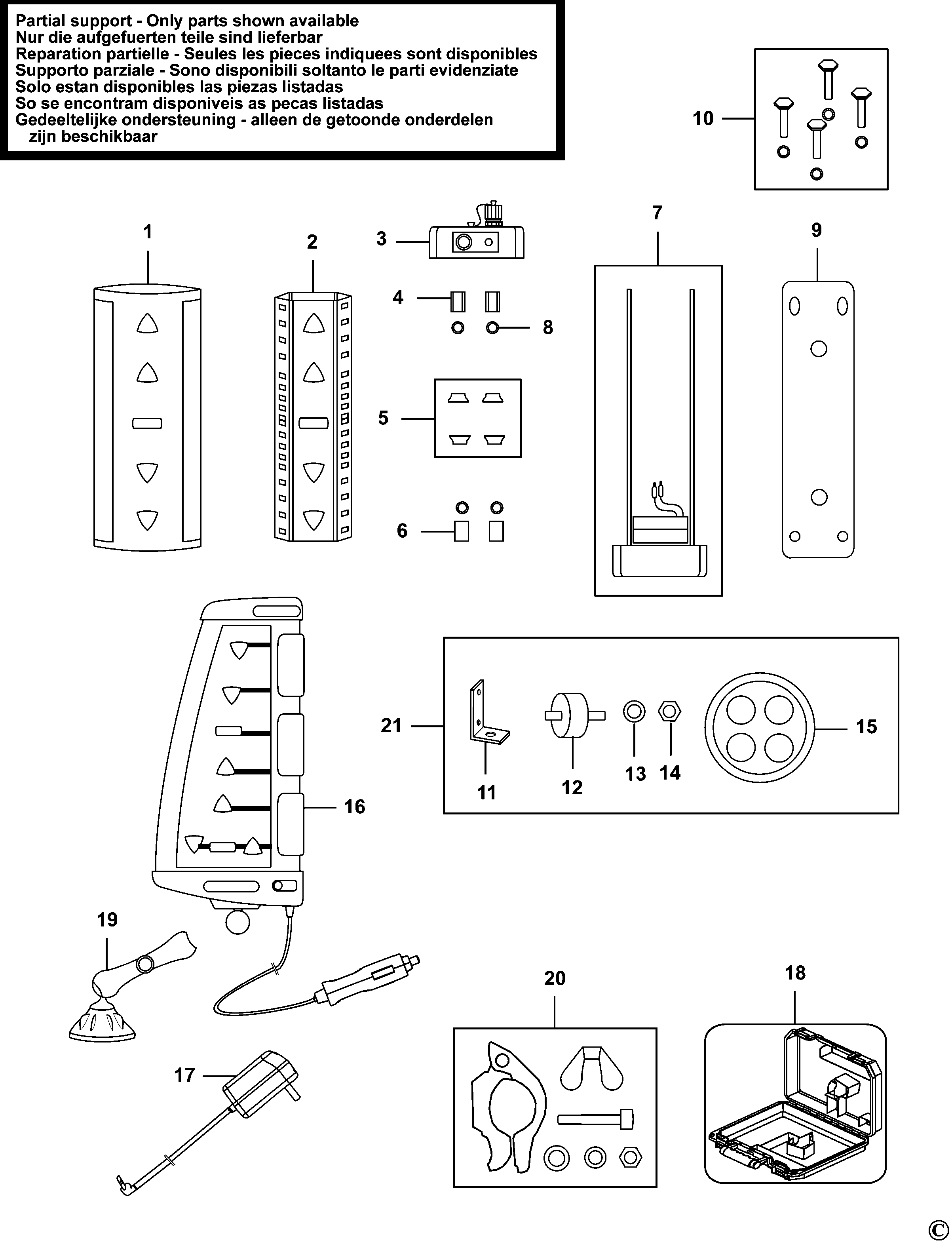 RECEPTOR DE CONTROL MASINA STANLEY FMHT1-77360 Type 1
