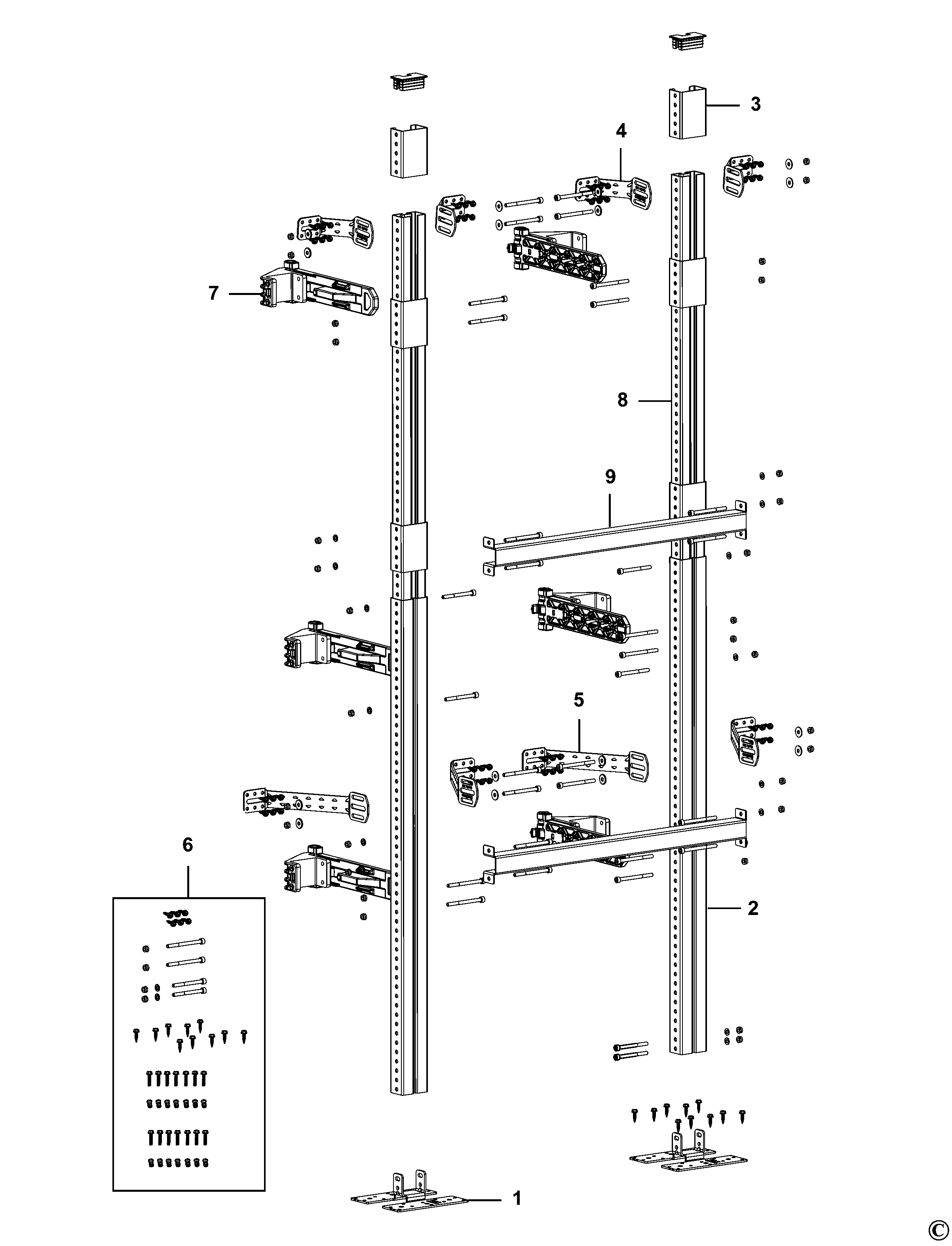 RACK STANLEY FMST1-81043 Type 1