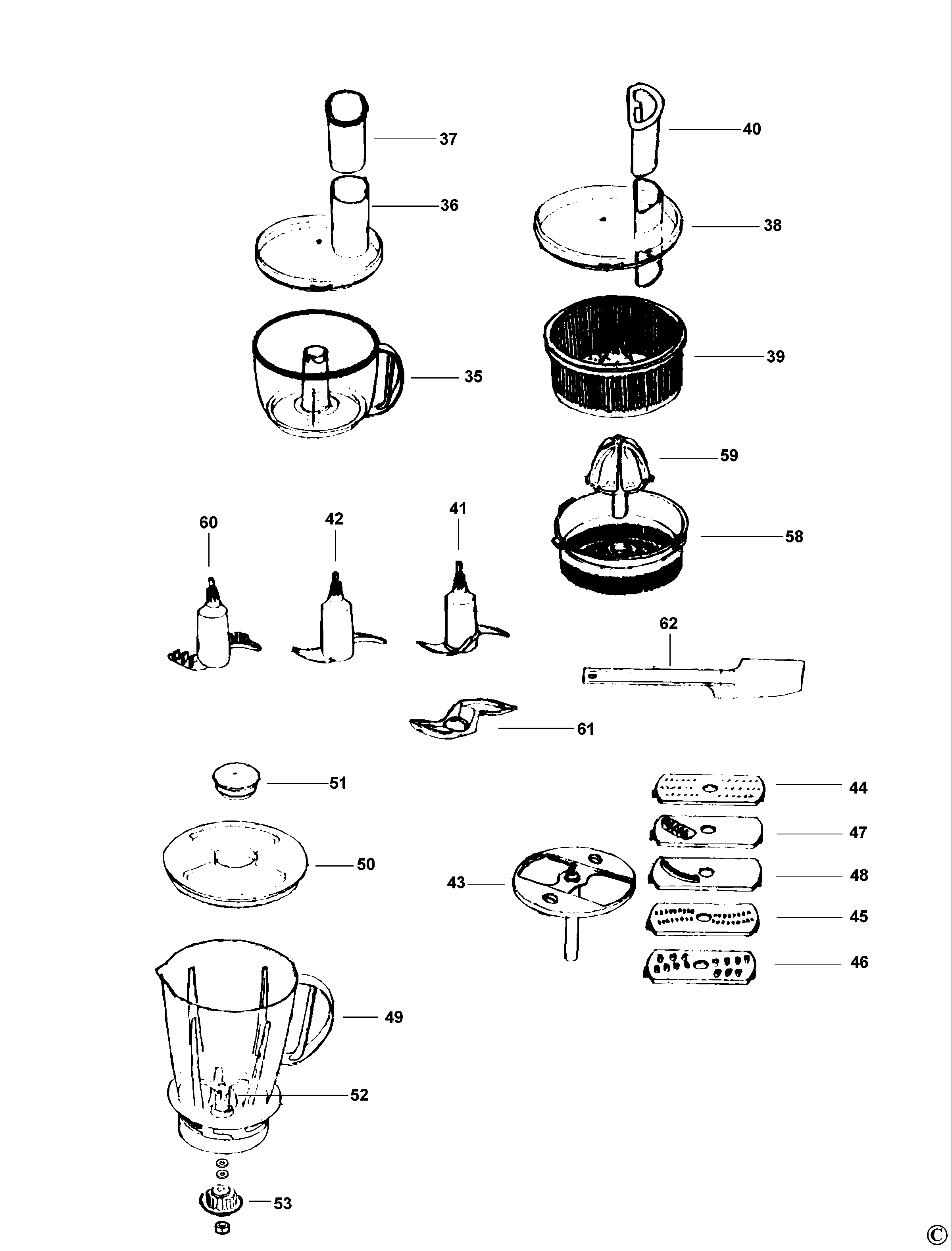 FOOD PROCESSER BLACK+DECKER FP700 Type 1