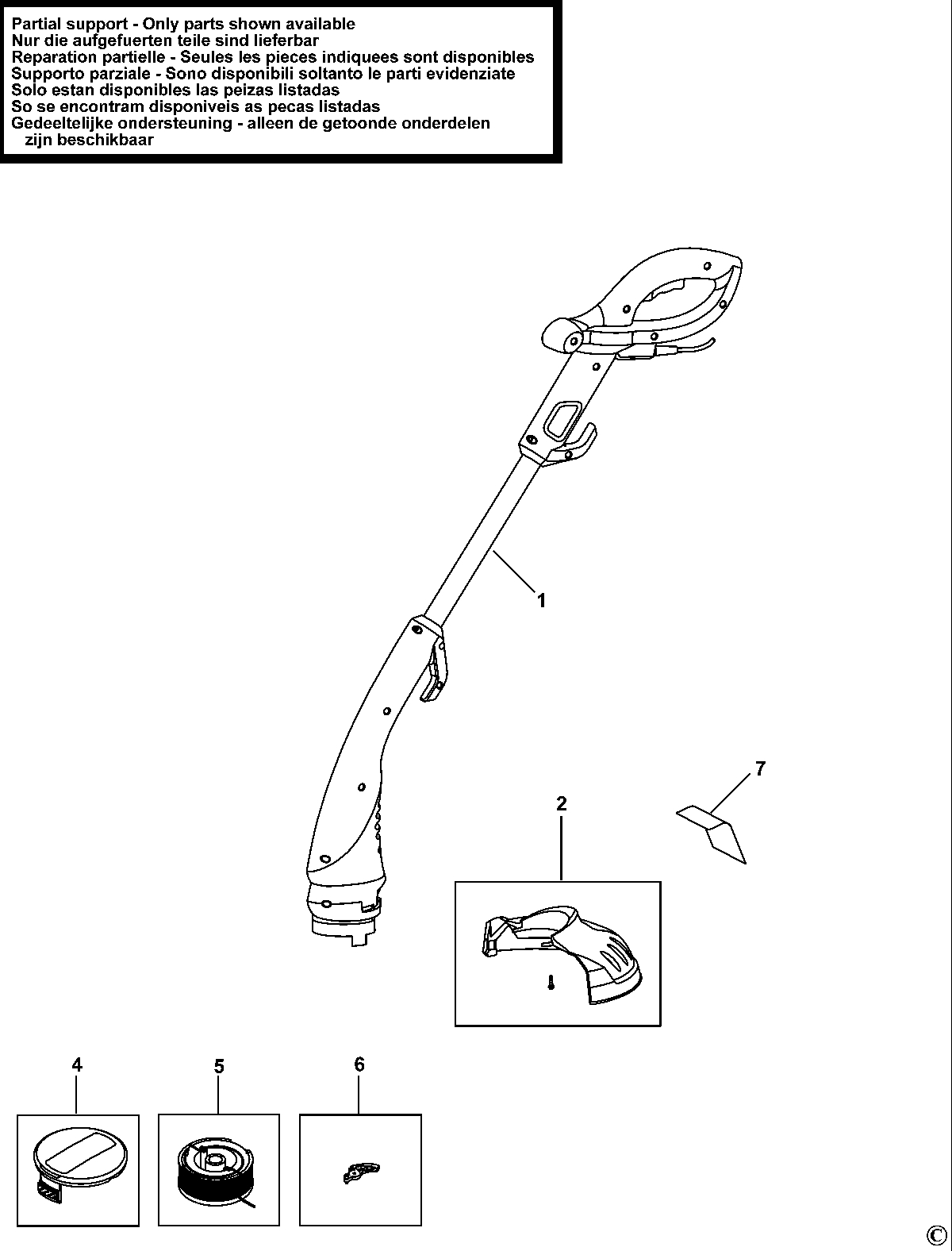 GL280   STRING TRIMMER  Type 2