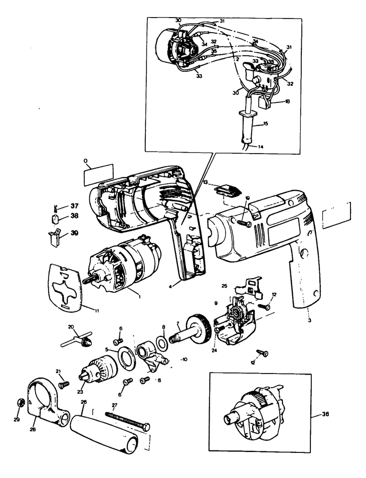 H554   HAMMER DRILL  Type 1