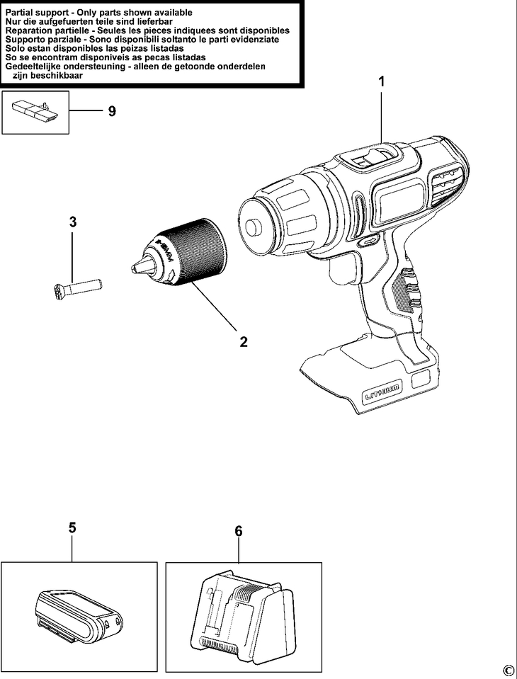HP188F4LBK  CORDLESS DRILL  Type H3