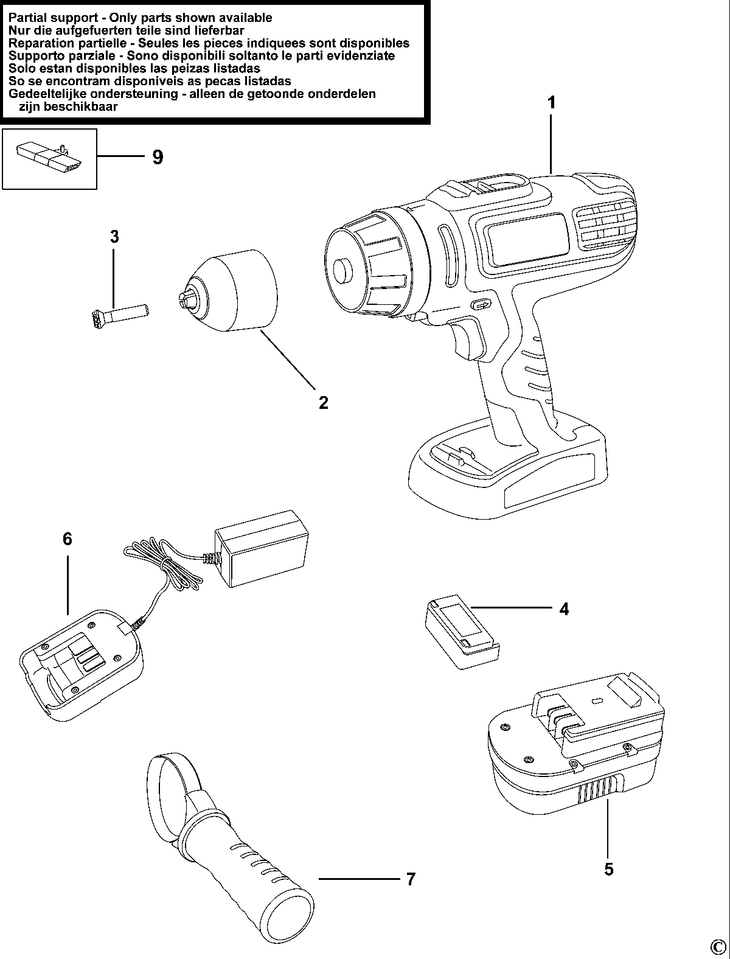 HP188F4   CORDLESS DRILL  Type H2