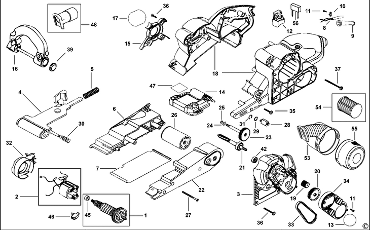 KA88  BELT SANDER  Type 3