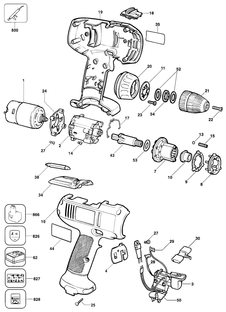 KC1262C  CORDLESS DRILL  Type 2