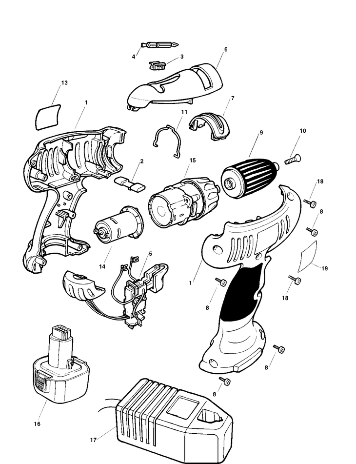KC1462FK   CORDLESS DRILL  Type 1