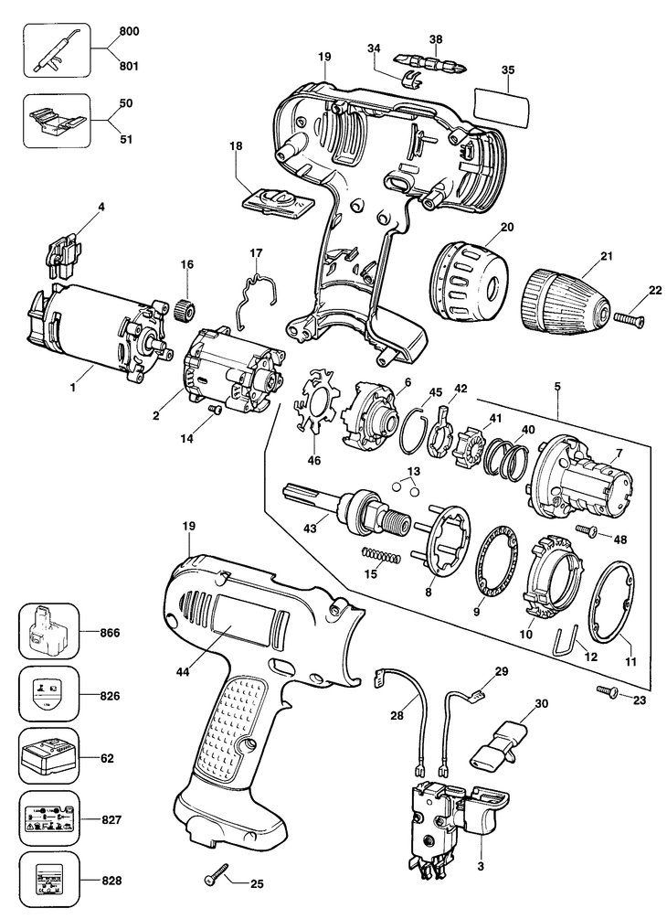 KC1482   CORDLESS DRILL  Type 1